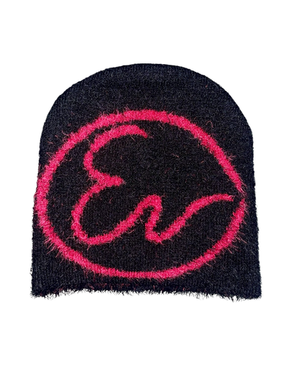 Fuzzy Logo Beanies