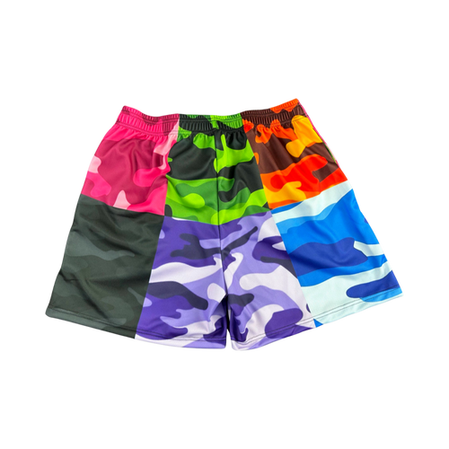 Camo Print Shorts