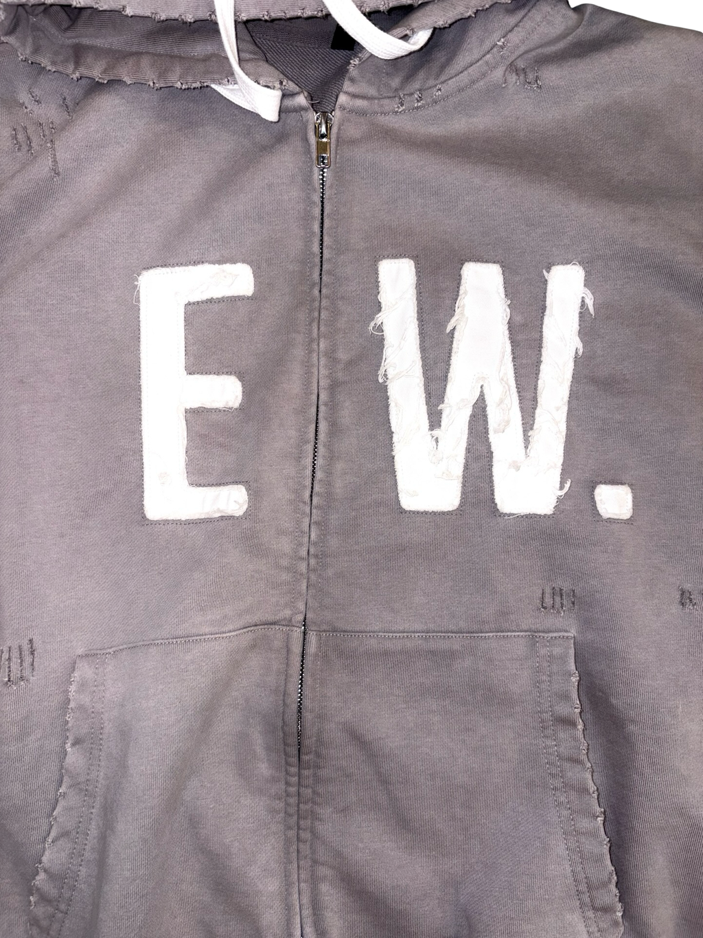 Vintage EW Zip Up Hoodie