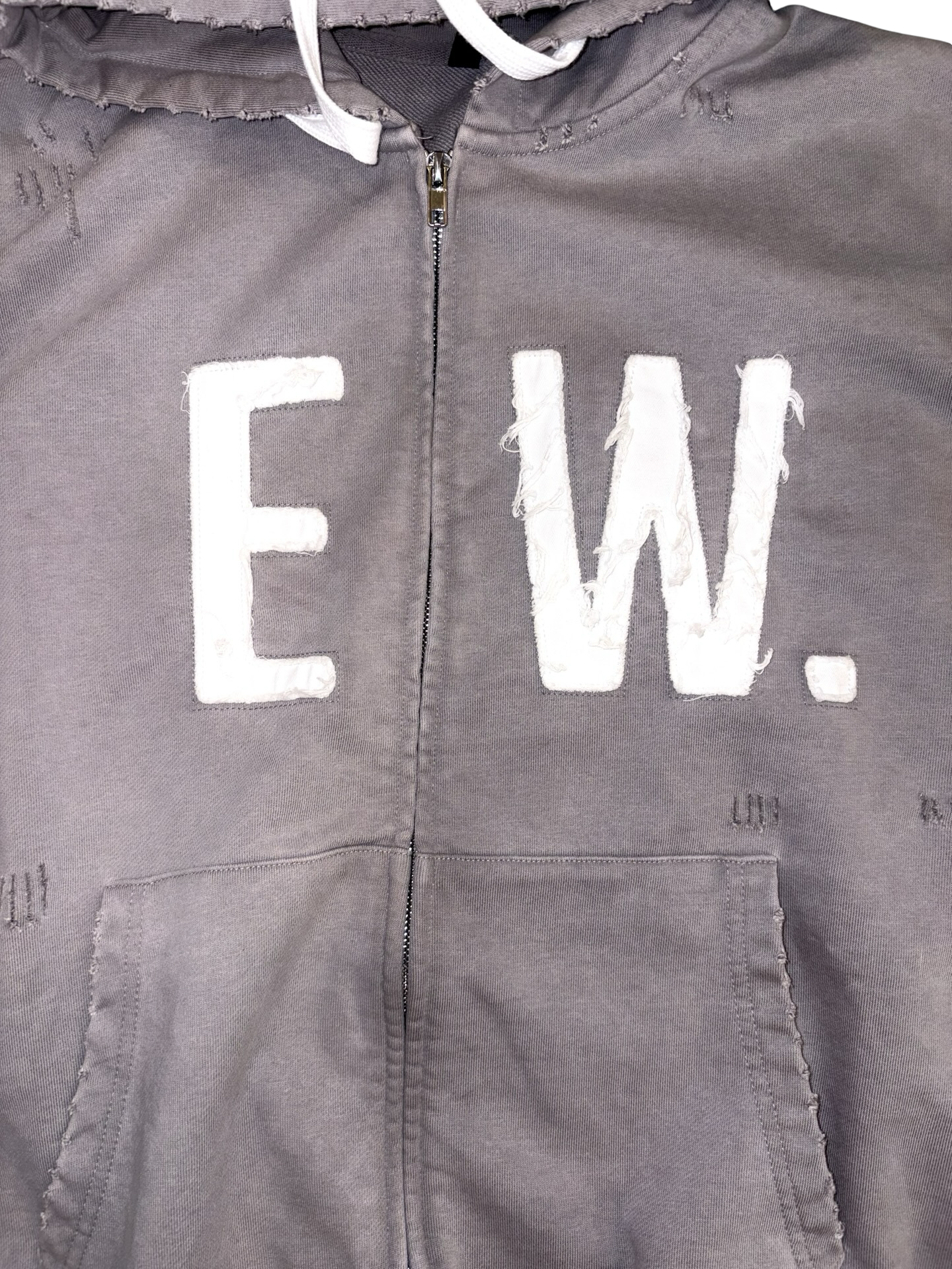 Vintage EW Zip Up Hoodie