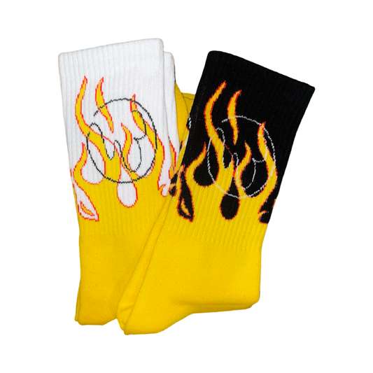 Flame Socks 2Pack