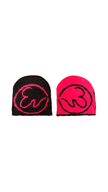 Fuzzy Logo Beanies