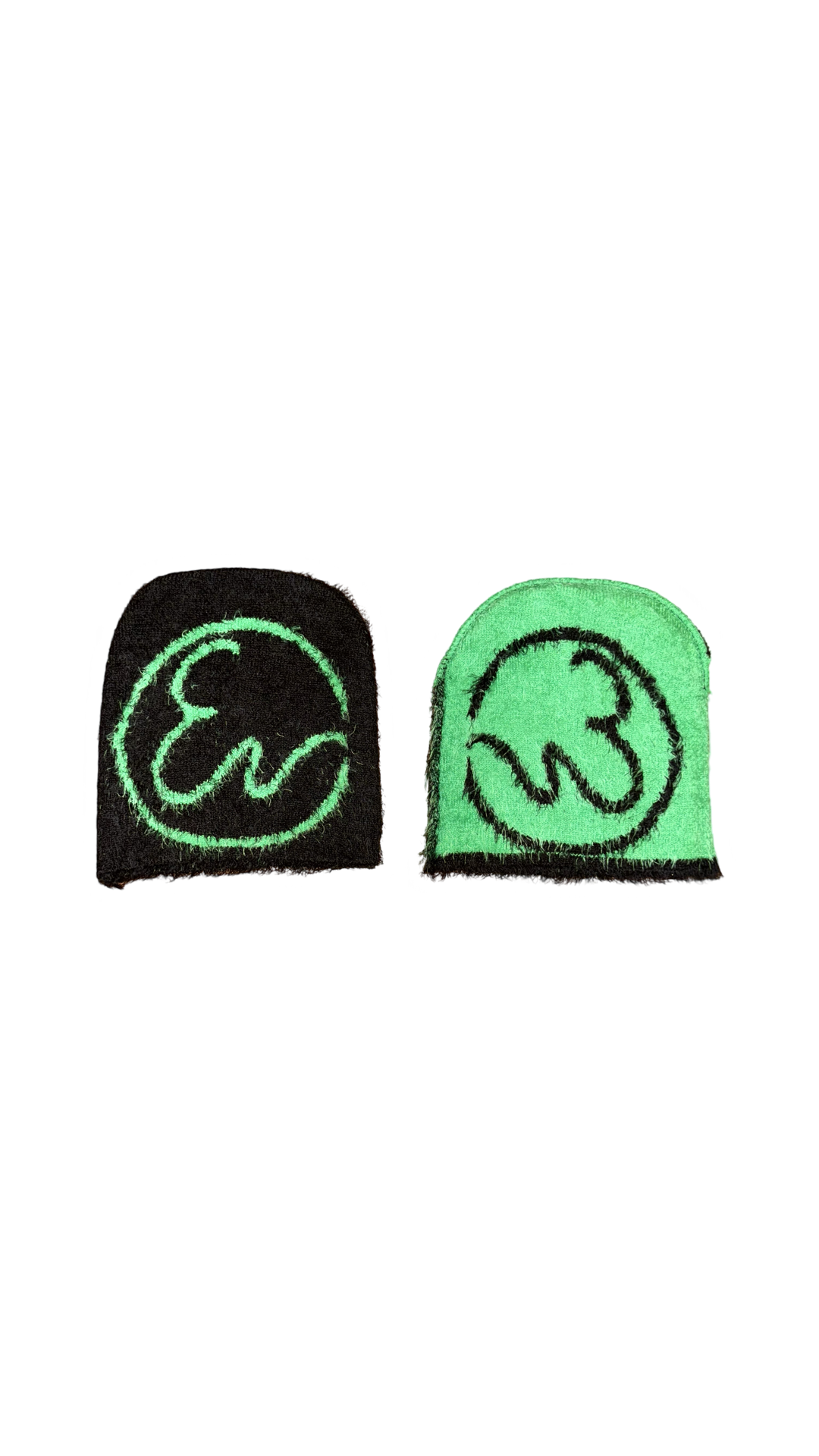 Fuzzy Logo Beanies