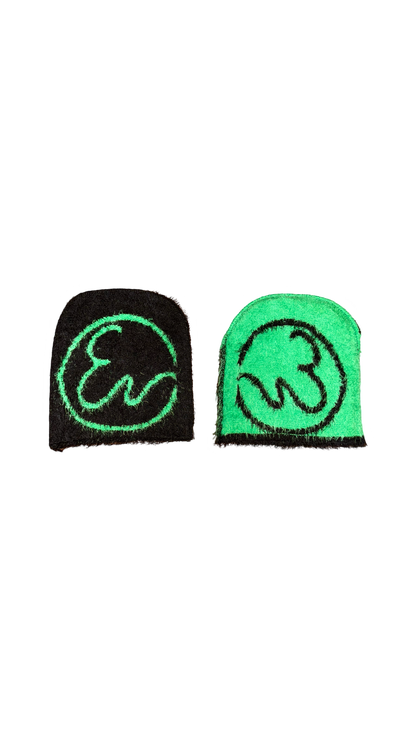 Fuzzy Logo Beanies