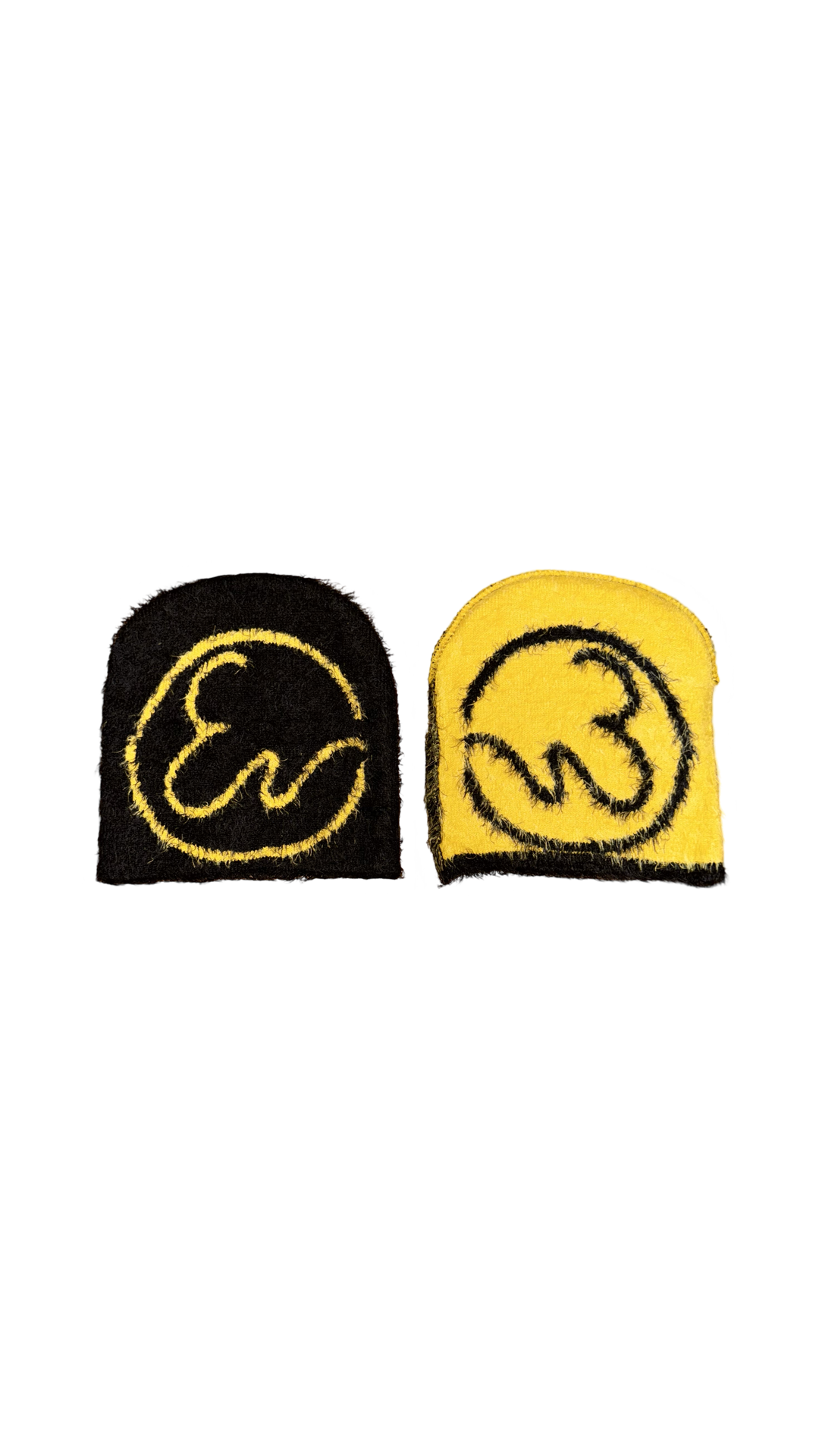Fuzzy Logo Beanies