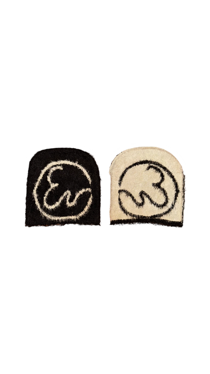 Fuzzy Logo Beanies