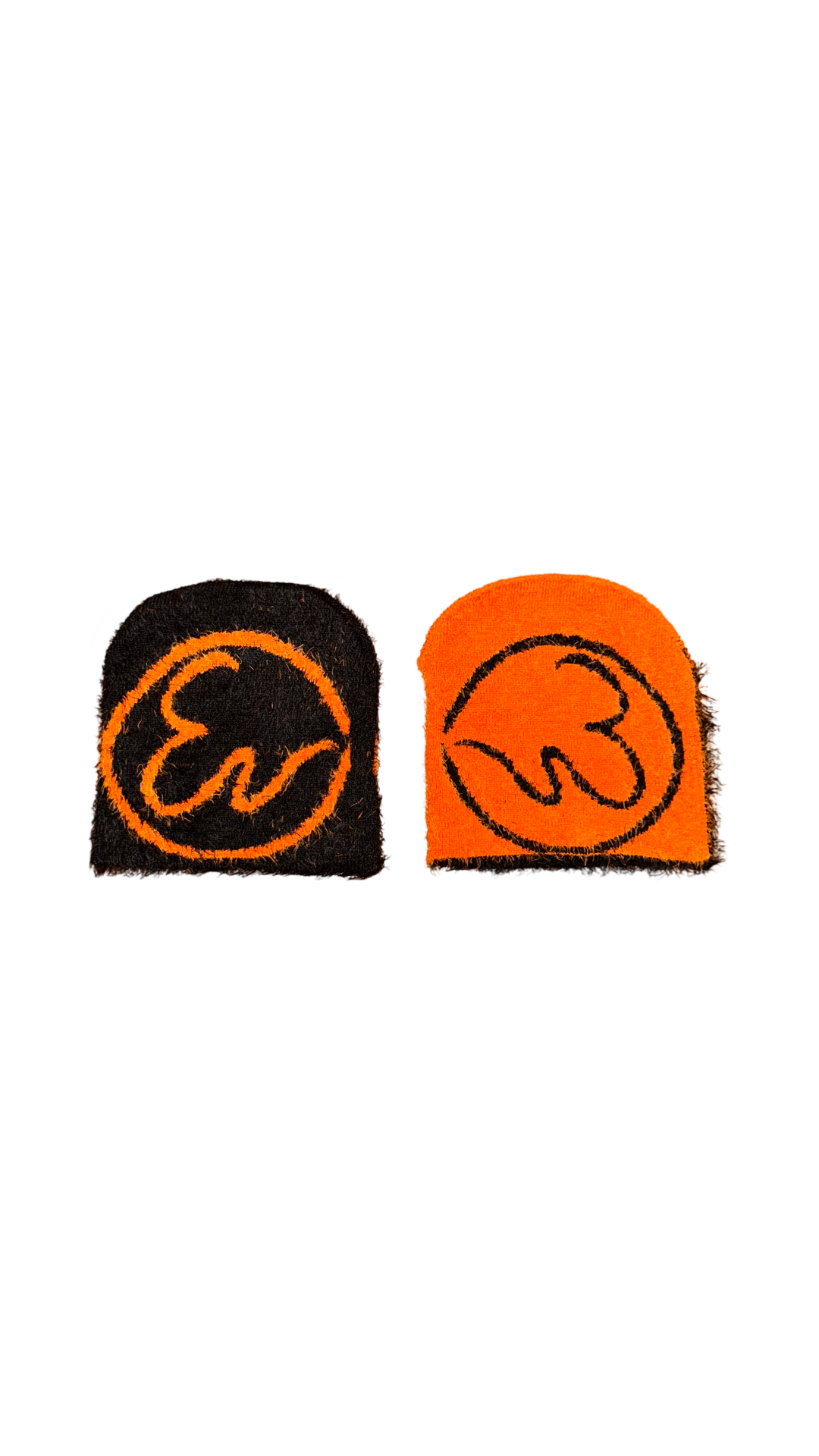 Fuzzy Logo Beanies