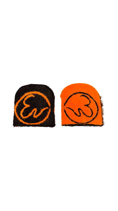 Fuzzy Logo Beanies