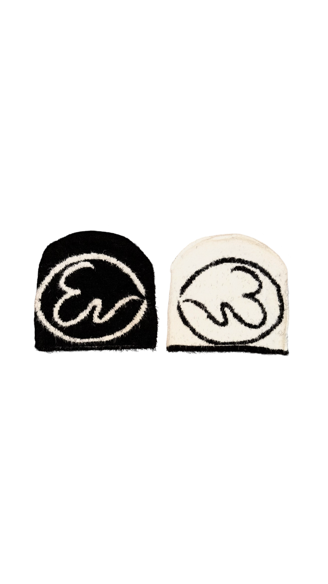 Fuzzy Logo Beanies