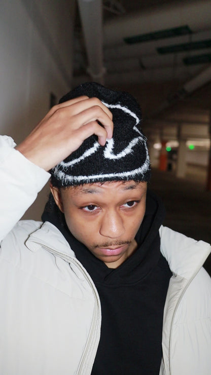 Fuzzy Logo Beanies