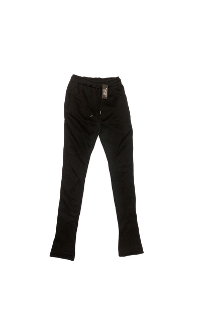 Solid Stacked Pants