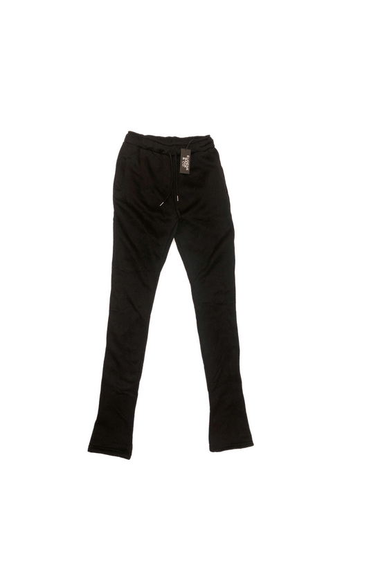 Solid Stacked Pants