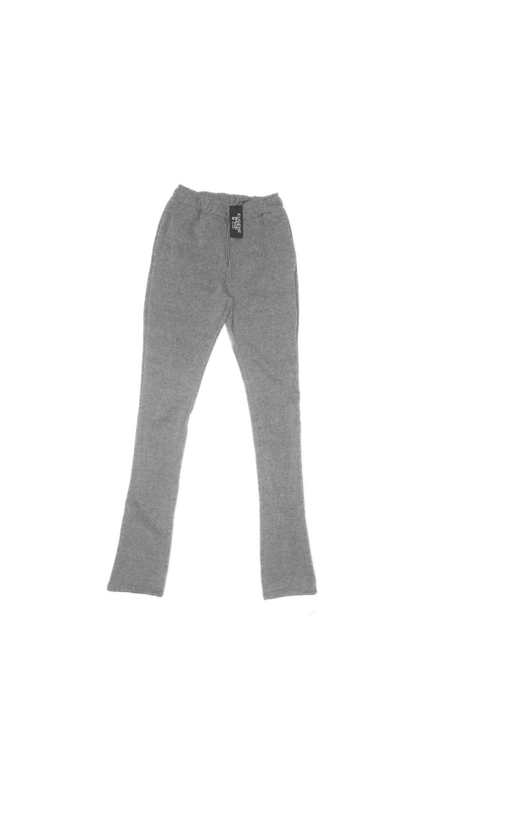 Solid Stacked Pants