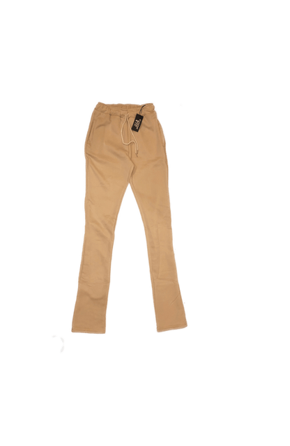 Solid Stacked Pants