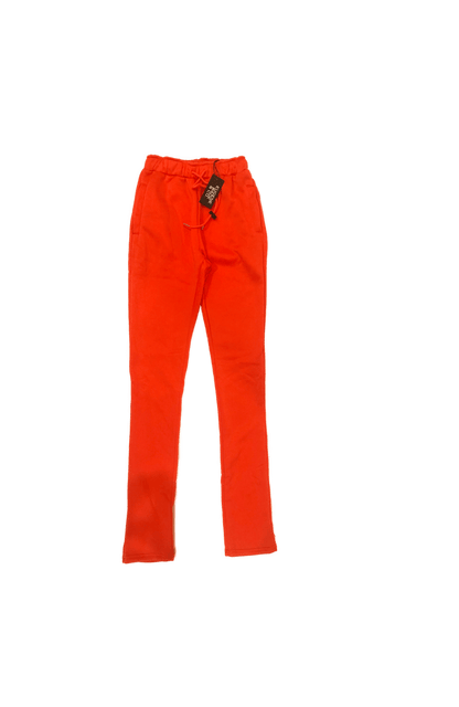 Solid Stacked Pants