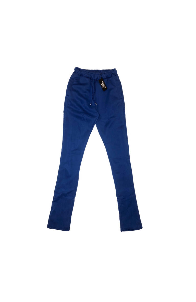 Solid Stacked Pants