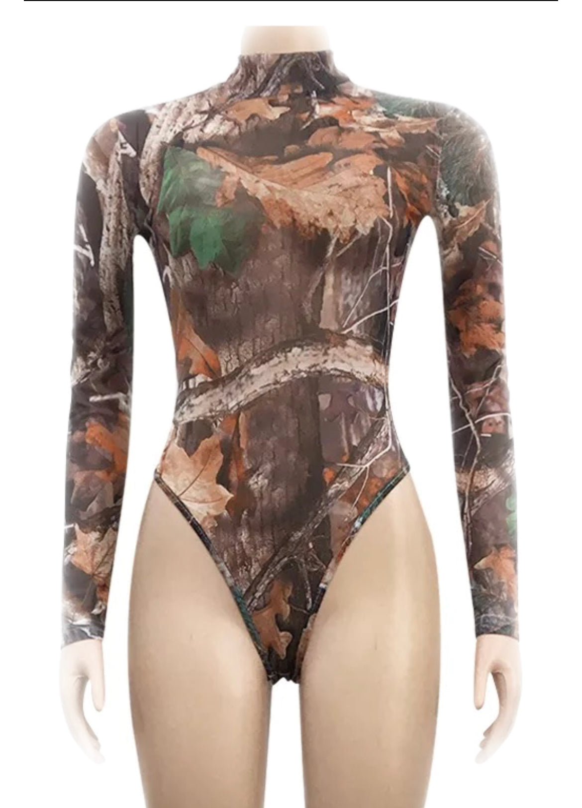 Camo Two Piece Bodysuit
